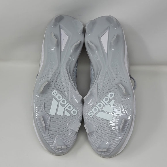 Adidas Icon 6 Bounce Mid TPU Baseball Cleats Gray Men’s Size Multi FV6198 New main image 9